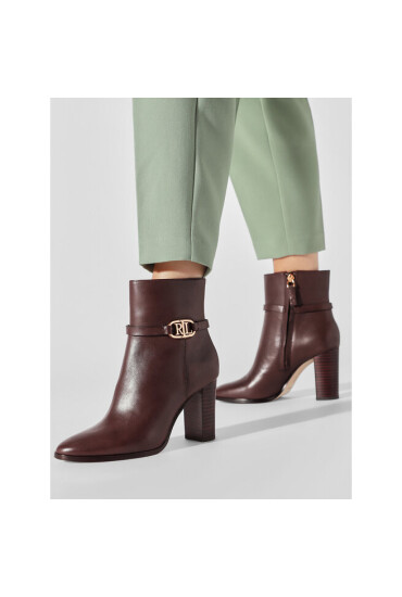 Lauren Ralph Lauren Боти 802912277002 Chestnut Brown - Mera.bg