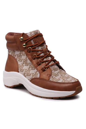 Lauren Ralph Lauren Боти Rylee Hiker 802882618002 Khaki - Mera.bg
