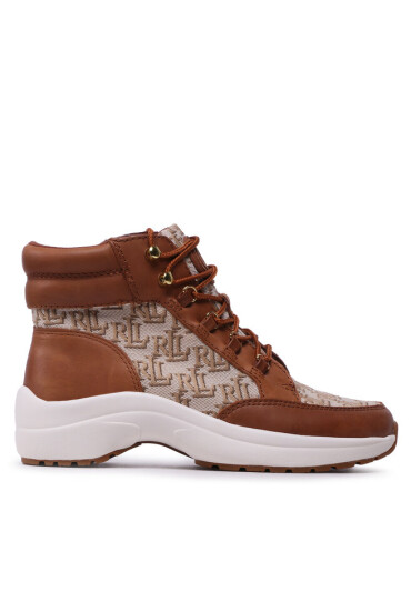 Lauren Ralph Lauren Боти Rylee Hiker 802882618002 Khaki - Mera.bg