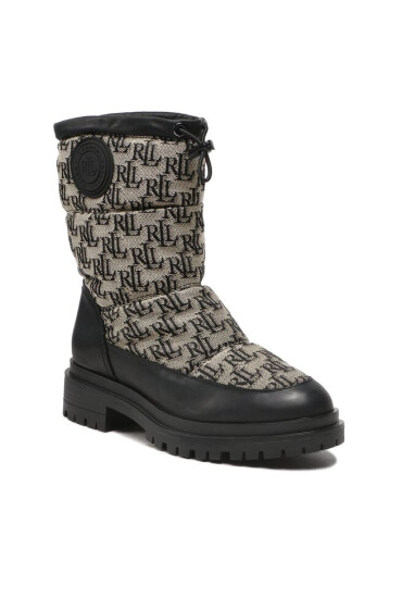 Lauren Ralph Lauren Боти Coree 802882382001 Black/Black - Mera.bg