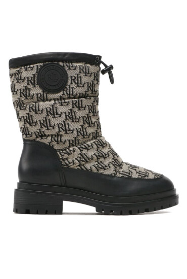 Lauren Ralph Lauren Боти Coree 802882382001 Black/Black - Mera.bg
