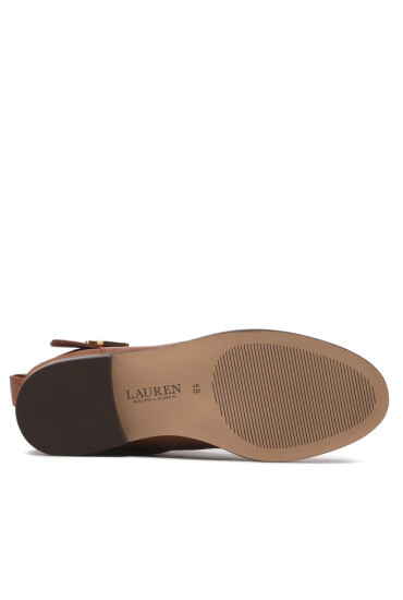 Lauren Ralph Lauren Боти Briele 802882390001 Polo Tan - Mera.bg