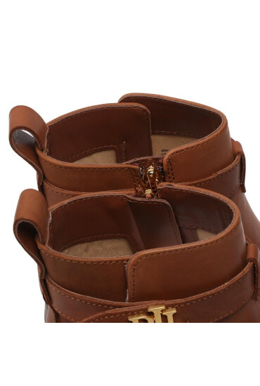 Lauren Ralph Lauren Боти Briele 802882390001 Polo Tan - Mera.bg