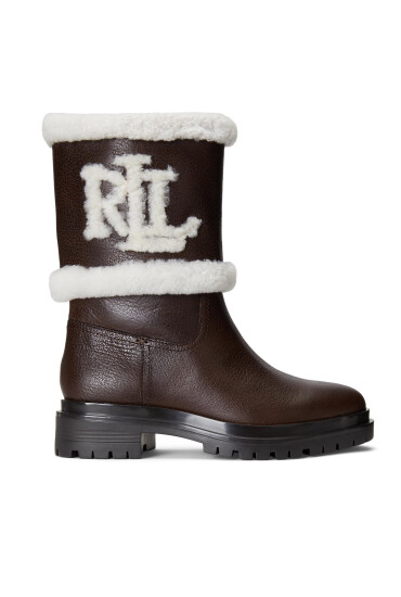 LAUREN RALPH LAUREN Боти Carter 802915439002 Кафяв - Mera.bg