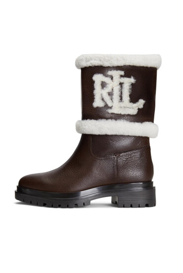 LAUREN RALPH LAUREN Боти Carter 802915439002 Кафяв - Mera.bg