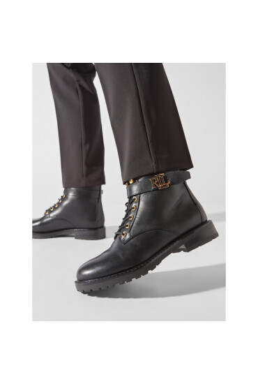 LAUREN RALPH LAUREN Боти Elridge 802838413001 Черен - Mera.bg