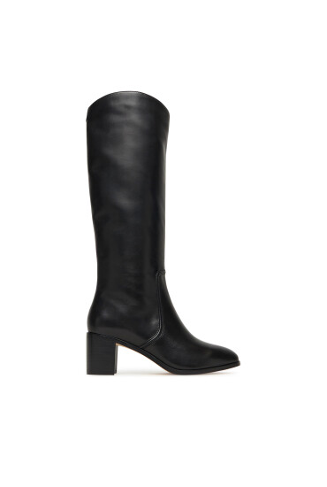 LAUREN RALPH LAUREN Ботуши Charly Bo Tal 802967813001 Черен - Mera.bg