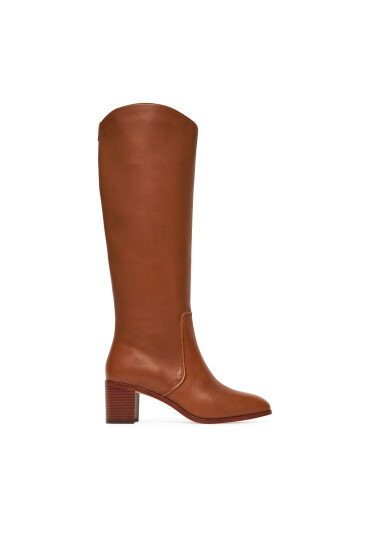 LAUREN RALPH LAUREN Ботуши Charly Bo Tal 802974388001 Кафяв - Mera.bg
