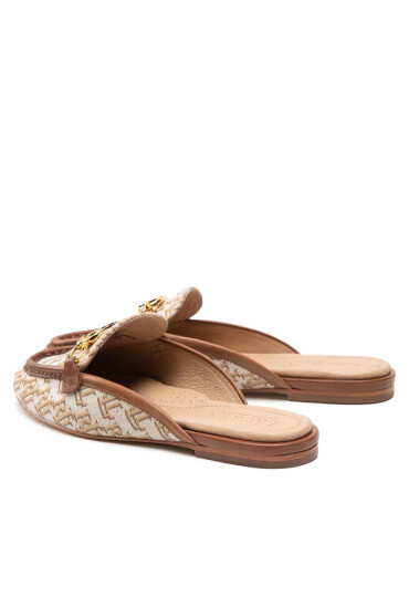 Lauren Ralph Lauren Чехли Averi Mule 2 802871267002 Khaki - Mera.bg