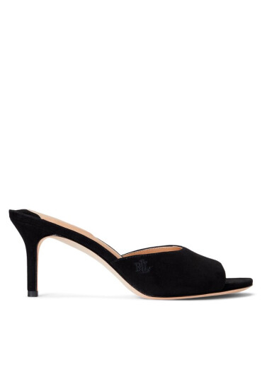 LAUREN RALPH LAUREN Чехли 802912384004 Черен - Mera.bg