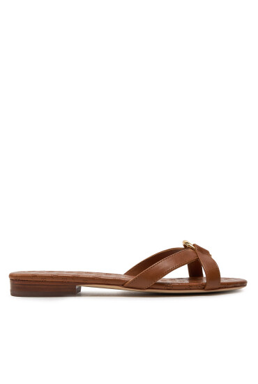 LAUREN RALPH LAUREN Чехли 802927945002 Кафяв - Mera.bg