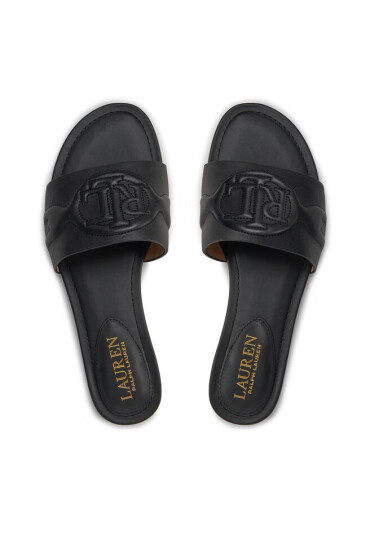 LAUREN RALPH LAUREN Чехли 802929591001 Черен - Mera.bg
