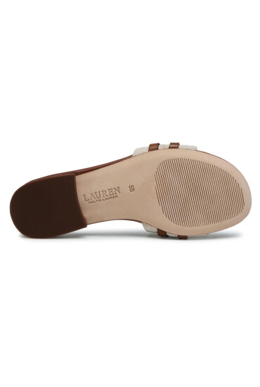 LAUREN RALPH LAUREN Чехли Alegra 802826823001 Бежов - Mera.bg