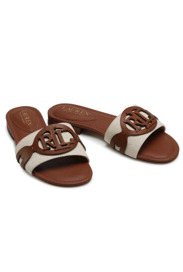 LAUREN RALPH LAUREN Чехли Alegra 802826823001 Бежов - Mera.bg