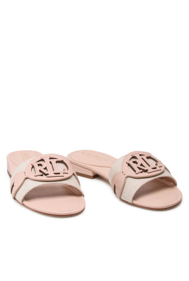 Lauren Ralph Lauren Чехли Alegra 802860793001 Natural/Blush - Mera.bg