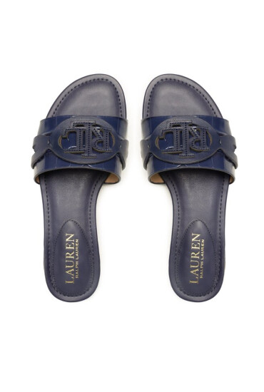 Lauren Ralph Lauren Чехли Alegra 802891388005 Navy - Mera.bg
