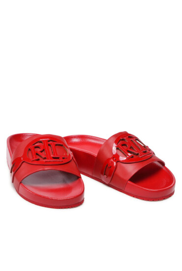 Lauren Ralph Lauren Чехли Ayden 802851683002 Red/Red - Mera.bg