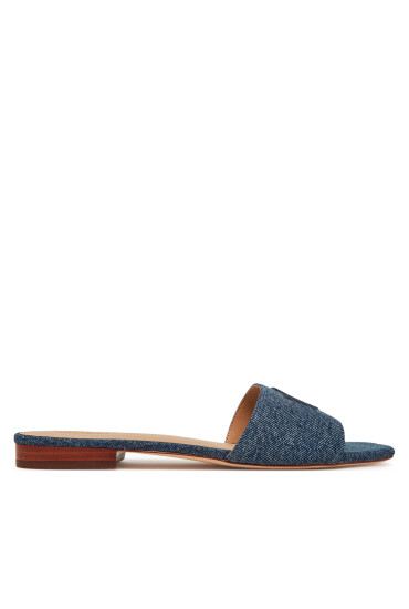 LAUREN RALPH LAUREN Чехли Everley 802966836001 Син - Mera.bg