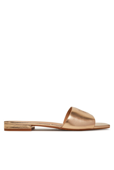 LAUREN RALPH LAUREN Чехли Everley 802970531001 Златист - Mera.bg