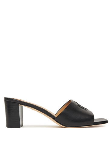 LAUREN RALPH LAUREN Чехли Everley Block-Heel 802974364001 Черен - Mera.bg