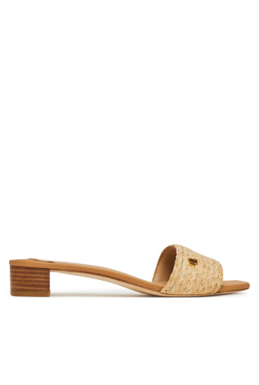 LAUREN RALPH LAUREN Чехли Fay Braided 802966850001 Бежов - Mera.bg