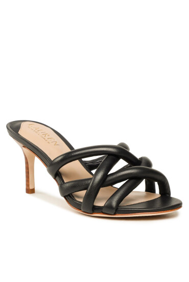 LAUREN RALPH LAUREN Чехли Liliana 802891403001 Черен - Mera.bg