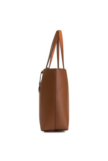 LAUREN RALPH LAUREN Дамска чанта Rvrsble Tote 431795329002 Кафяв - Mera.bg