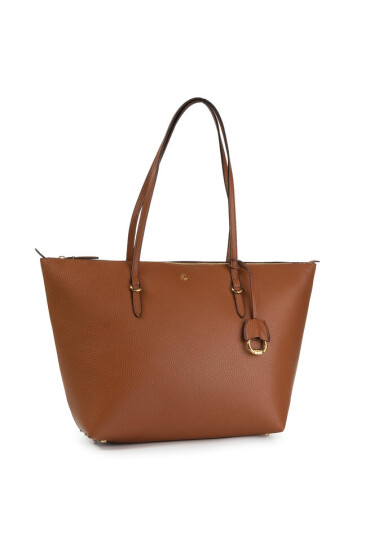 Lauren Ralph Lauren Дамска чанта Keaton 31 431752879011 Кафяв - Mera.bg