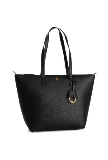 LAUREN RALPH LAUREN Дамска чанта Keaton 431747443001 Черен - Mera.bg