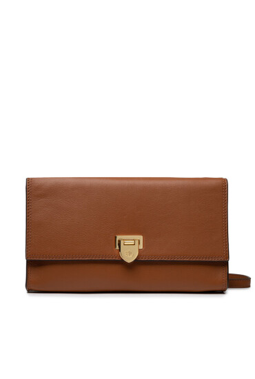 Lauren Ralph Lauren Дамска чанта Evan 27 431862242004 Кафяв - Mera.bg