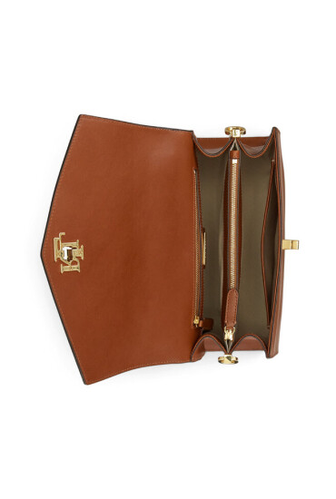 LAUREN RALPH LAUREN Дамска чанта 431915781001 Кафяв - Mera.bg