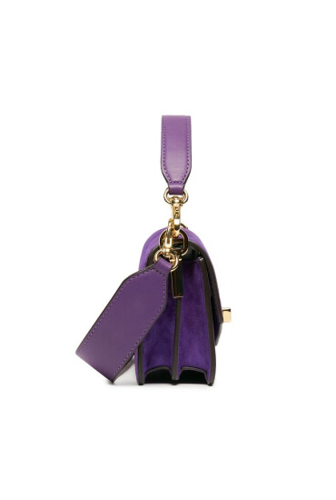 Lauren Ralph Lauren Дамска чанта 431922495001 Purple Agate - Mera.bg