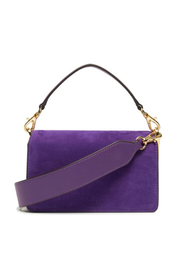 Lauren Ralph Lauren Дамска чанта 431922495001 Purple Agate - Mera.bg