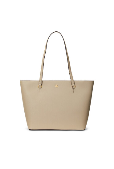 LAUREN RALPH LAUREN Дамска чанта 431924351004 Бежов - Mera.bg