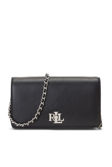 Lauren Ralph Lauren Дамска чанта 432935226003 Черен - Mera.bg