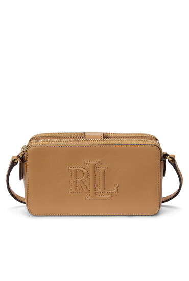 LAUREN RALPH LAUREN Дамска чанта 432951475007 Кафяв - Mera.bg