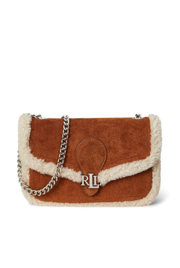 LAUREN RALPH LAUREN Дамска чанта 432980754001 Кафяв - Mera.bg