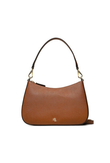 LAUREN RALPH LAUREN Дамска чанта Danni 26 431883768007 Кафяв - Mera.bg