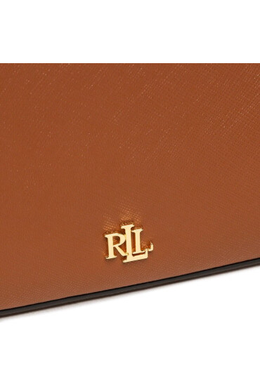 LAUREN RALPH LAUREN Дамска чанта Danni 26 431883768007 Кафяв - Mera.bg