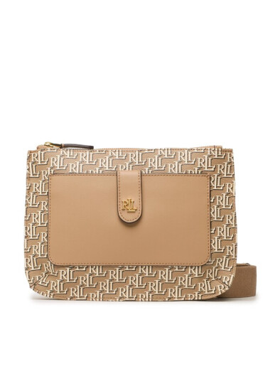 Lauren Ralph Lauren Дамска чанта Jamey 27 431883217004 Brown - Mera.bg