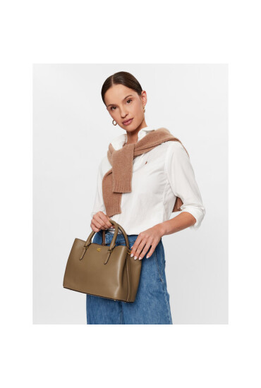 Lauren Ralph Lauren Дамска чанта Marcy 26 431876725010 Grey - Mera.bg