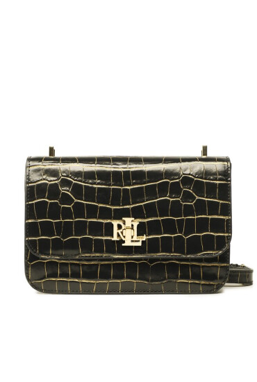 Lauren Ralph Lauren Дамска чанта Sophee 22 431883362003 Blk/Gld - Mera.bg