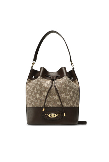 Lauren Ralph Lauren Дамска чанта Andie 25 431871407004 Brown - Mera.bg