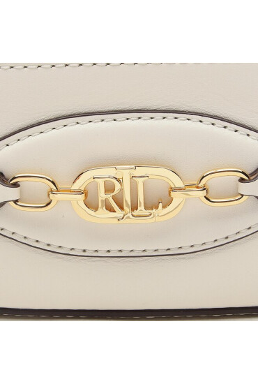 Lauren Ralph Lauren Дамска чанта Andie 25 431862238006 Екрю - Mera.bg