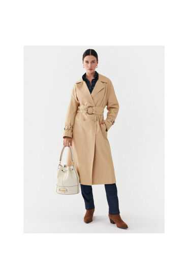 Lauren Ralph Lauren Дамска чанта Andie 25 431862238006 Екрю - Mera.bg