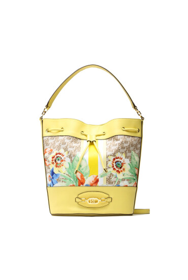 Lauren Ralph Lauren Дамска чанта Andie 25 431900618003 Prnt Khaki Mjcqrd/Sunfish Yllw - Mera.bg