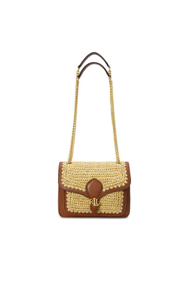 LAUREN RALPH LAUREN Дамска чанта Bradley 431959004001 Кафяв - Mera.bg