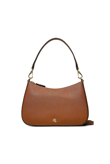 LAUREN RALPH LAUREN Дамска чанта Danni 26 431883768007 Кафяв - Mera.bg