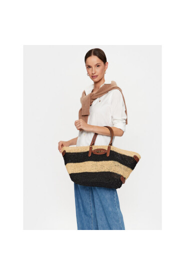 LAUREN RALPH LAUREN Дамска чанта Daphney 40 431885049001 Бежов - Mera.bg