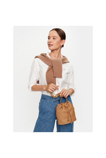 LAUREN RALPH LAUREN Дамска чанта Emmy 19 431884917007 Кафяв - Mera.bg